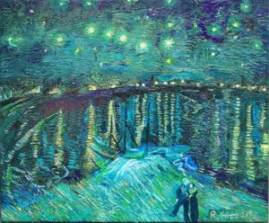 ローヌ川の星月夜
